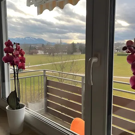 Am Chiemsee Mit Bergblick 公寓 *